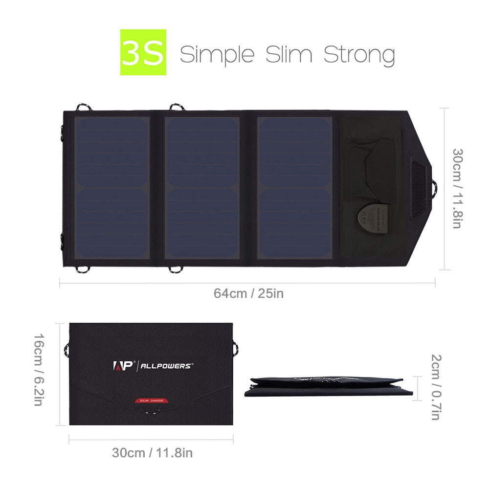 ALLPOWERS-18V-21W-Solar-Charger-Panel-Waterproof-Foldable-Solar-Power-Bank-for-12v-Car-Battery-Mobile-1