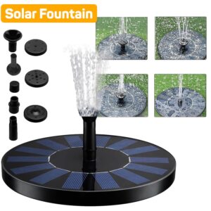 floating solar fountain