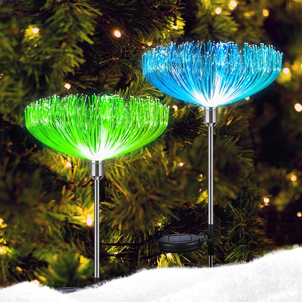 Neporal Jellyfish Solar Garden Lights