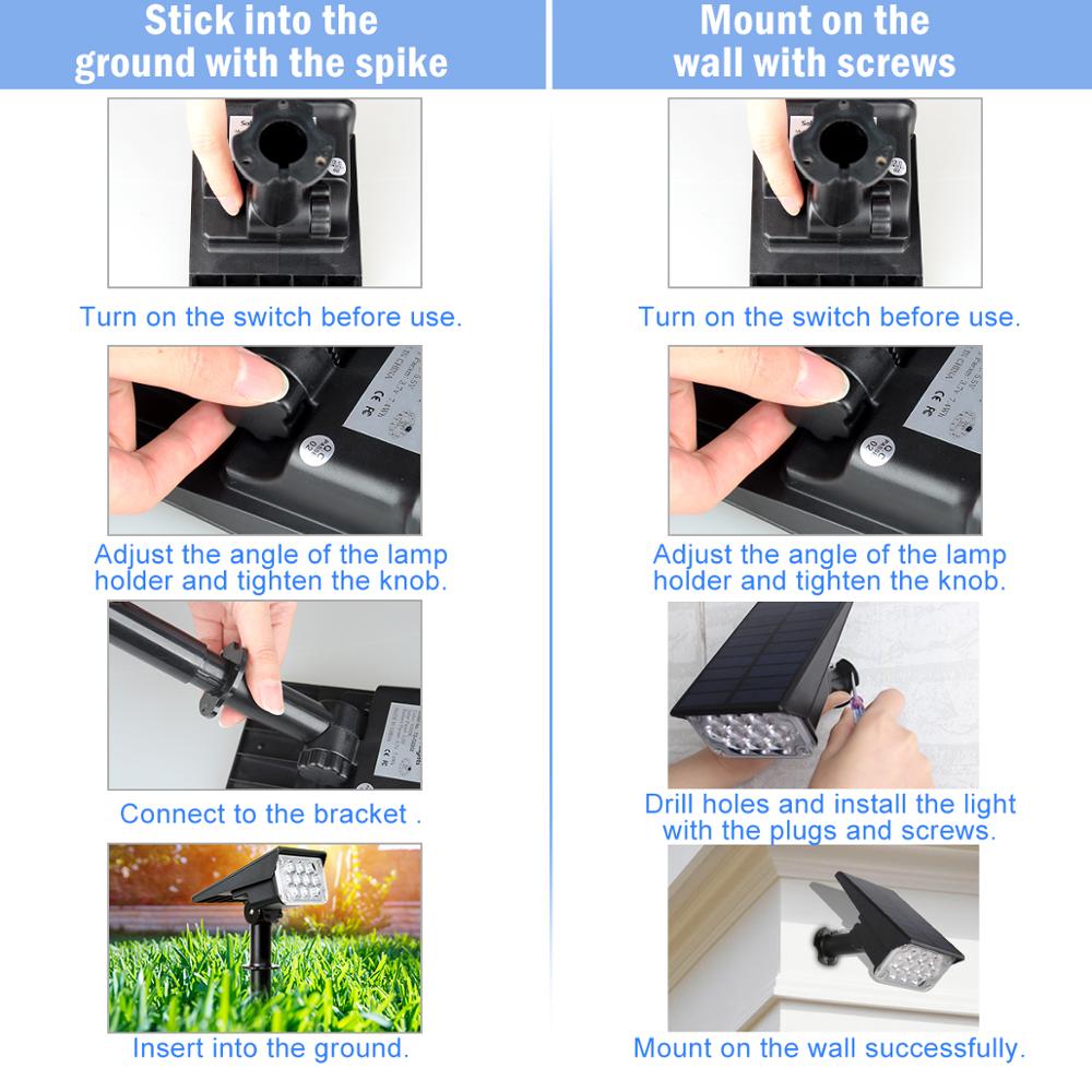 T-SUN-20LED-Adjustable-Solar-Spotlight-Solar-Garden-Light-IP65-Super-Bright-Landscape-Wall-Light-Outdoor-5 suntasticsolarproducts